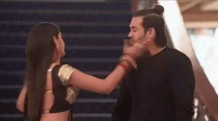 Slap Slapping GIF - Slap Slapping Annika - Discover & Share GIFs Slapping Someone, Flipping Through A Book Gif, Kdrama Slap Scene, Dil Ka Rishta, Sticker Slapping, References Poses, Neck Kiss Meme, Slaps Roof Of Car Memes, Lots Of Love