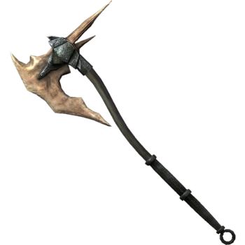 Dragonbone Battleaxe (Dawnguard) | Elder Scrolls | Fandom Homebrew Items, Dragon Bones, Fantasy Items, Dark Sun, D D Items, Dnd Items, Dragon Knight, Magic Items, Dungeons And Dragons Homebrew