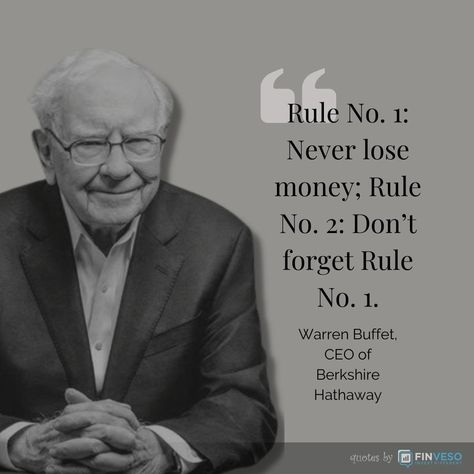 “Rule No. 1: Never lose money; Rule No. 2: Don’t forget Rule No. 1.” – Warren Buffet, CEO of Berkshire Hathaway. #quotesbyfinveso #financialtimes #business #entrepreneur #ceo Finance Rules, Rules Of Money, Money Rules Quotes, Money Rules Personal Finance, Warren Buffet Quotes Investing, Rules Quotes, Double Down, Financial Times, Lost Money