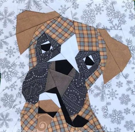 Boxer dog Quilt Block Pattern in technology Paper Piecing. Use this quilt blocks to make a dog quilt, table runner, placemat, dog pillow, or baby quilt – it is a perfect handmade gift for Boxer dog lover. To purchase this … Read More... #quilting #sewing #dog #boxerdog #diy Featured on Craftgossip.com and reviewed by our team of Editors. Boxer Dog Quilt Patterns, Dog Quilt Block, Hst Quilt, Christmas Quilt Blocks, Paper Pieced Quilt Patterns, Dog Quilts, Easy Quilt, Paper Pieced Quilt, Quilt Festival