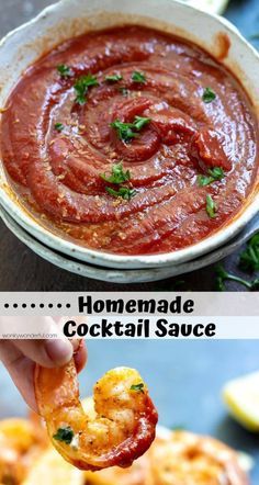 Everyone should have a great Homemade Cocktail Sauce Recipe for shrimp and seafood. This shrimp dip is fresh, easy and flavorful with just 4 ingredients. #cocktailsauce #homemadecocktailsauce #seafoodsauce #shrimpdip #cocktailsaucerecipes #ketorecipes Shrimp Cocktail Sauce Recipe, Shrimp Sauce Recipes, Shrimp Dipping Sauce, Seafood Sauce Recipe, Shrimp Cocktail Sauce, Recipe For Shrimp, Homemade Cocktail Sauce, Cocktail Sauce Recipe, Sauce Cocktail