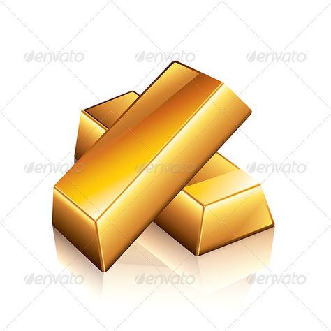 Gold Bars Gold Bar Tattoo, Gold Bar Packaging Design, Gold Bar Drawing, Bar Symbol, Bag Of Gold Coins, Anime Lifestyle, Bar Pics, Tshirt Sticker, Gold Drawing