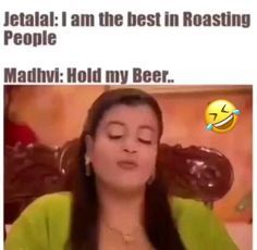 Jethalal Funny Quotes, Tmkoc Madhavi, Tmkoc Non Veg Jokes Images, Tmkoc Jokes, Jethalal Funny, Tmkoc Memes, Funny Illusions, Taarak Mehta, Exams Funny