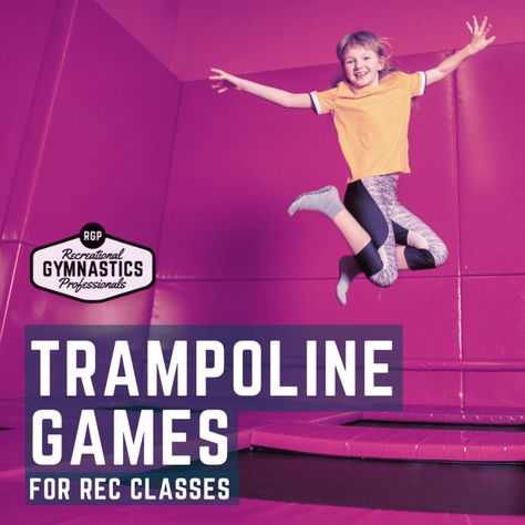 Trampoline Games for Kids in Recreational Gymnastics Classes! - Rec Gym Pros Recreational Gymnastics, Gymnastics Games, Gymnastics Trampoline, Teaching Safety, Trampoline Games, Star Jump, In Ground Trampoline, Kids Gymnastics, The Game Is Over