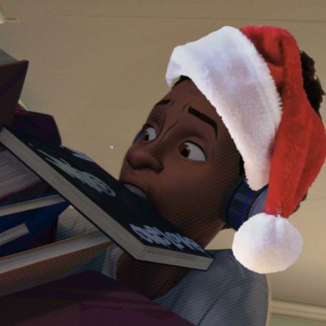 Miles Morales Christmas Pfp, Miles Pfp, Christmas Pfps, Miles Spiderman, Christmas Pfp, Spaider Man, Miles Morales Spiderman, Spiderman 3, Jeff Buckley