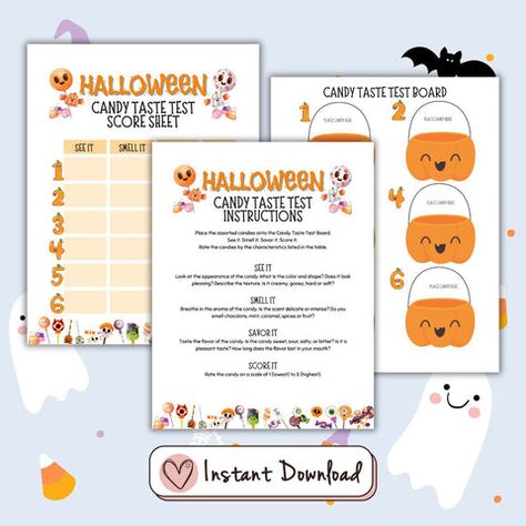 9+ Easy But Fun Halloween Party Games For Little Kids – Big Heart Little Star Games For Little Kids, Trick Or Treat Games, Sleepover Party Games, Fun Halloween Party Games, Teen Party Games, Printable Games For Kids, Test Games, Candy Games, Halloween Activity