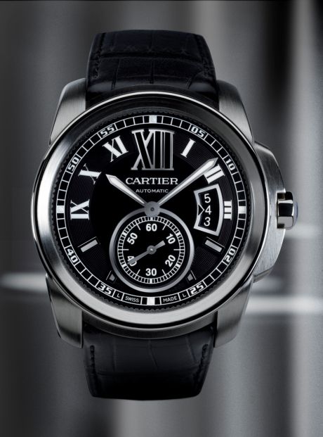 www.watchtime.com | watches  | New Manufacture Movement Powers Calibre de Cartier | cartier calibre st blk sm Cartier Calibre, Swiss Army Watches, Cartier Santos, Dream Watches, Cartier Watch, Stylish Watches, Mens Luxury, Luxury Watches For Men, Beautiful Watches