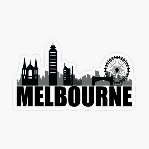 Australia Skyline, Melbourne Skyline, Backgrounds Girly, Label Printing, Australia Vacation, Australia Melbourne, Amazing Artwork, Instagram Highlights, Printing Labels