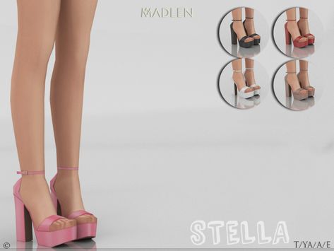 Madlen Stella Shoes Mesh modifying: Not allowed.Recolouring: Allowed. (Please add original link in the description)Hope you'll like it!Enjoy! DOWNLOAD 3D Preview Sims 44 Cc Shoes, Sims 4 Female Shoes Cc, Mods Sims 4, Mod Shoes, Sims 4 Tsr, Die Sims 4, Cc Sims4, Cc Shoes, Sims 4 Cc Shoes