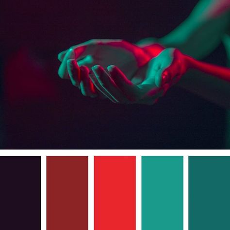 Tech Color Palette, Neon Color Palette, Neon Rouge, Web Design Color, Design Color Trends, Neon Colour Palette, Movie Color Palette, Color Design Inspiration, Color Forecasting