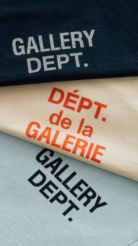 Gallery Dept Wallpaper, Gallery Dept Tshirt, Gallery Dept Outfit, Streetwear Logos, Gallery Dept Logo, Shirt Photography, Hug Life, T-shirt Photography, Streetwear Logo