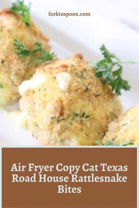 Rattlesnake Bites, Air Fryer Oven Recipes, Road House, Air Fryer Recipes Chicken, Favorite Recipes Dinner, Keto Side Dishes, Air Fryer Dinner Recipes, Air Fryer Healthy, Fun Foods