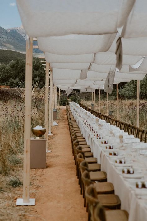 This South African Wedding Started on the Beach, Moved to the Winelands, and Ended in the Mountains | Vogue The Ivy Chelsea, South Africa Wedding, Hosting Brunch, Best Cooking Oil, South African Weddings, Reception Dress, African Wedding, Wedding Dress Inspiration, In The Mountains