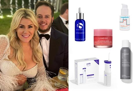 Heather McMahan's Wedding Day Beauty Essentials - Yes, Teeth Whitening Was a Must! A Line Bob Cut, Heather Mcmahan, Madison Lecroy, Vegas Showgirl, Bob Cuts, Purple Wedding Dress, Barrel Curls, Teeth Whitening Strips, Wedding Movies