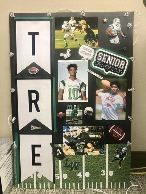 Senior Night Board w/lights Senior Night Gift Ideas Boyfriend, Senior Night Posters With Lights, Senior Football Signs, Football Posters Senior Night, Senior Night Poster Ideas Football, Soccer Posters Ideas, Football Senior Board Ideas, Football Senior Posters, Senior Night Soccer Posters Ideas