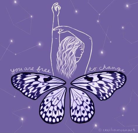 Spirit Butterfly, Spirit Goddess, I Accept Myself, Butterfly Woman, Accept Myself, Carl Rogers, Sacred Feminine, Celestial Art, Goddess Art