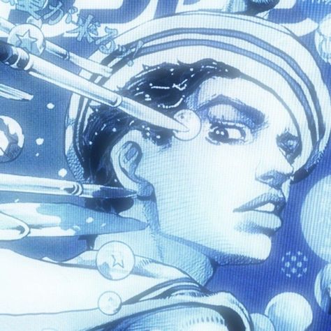 ⏤͟͟͞͞ＰＡＲＴ. 8⏤͟͟͞͞┆〰︎ 𝑱𝒐𝒋𝒐𝑳𝒊𝒐𝒏◡̈░ Blue Jjba Icons, Gappy Higashikata, Jjba Aesthetic, Jojo Pfp, Josuke Higashikata, Jojo Parts, Jojo Anime, Anime Profile, Cartoon Icons