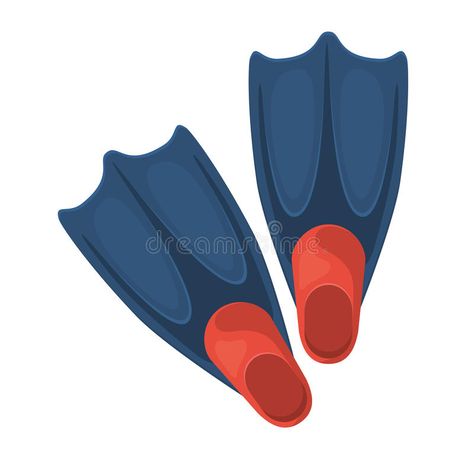 Swimming flippers royalty free illustration Swimming Flippers, Flippers Swimming, Vector Frame, Snorkel Mask, Spirit Week, Free Illustration, Deck Ideas, Eps Vector, Free Illustrations