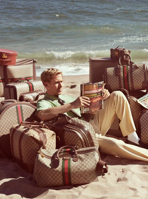 Gucci Valigeria | Designer Travel & Weekend Bags | GUCCI® Gucci Luggage, Gucci Travel, Райан Гослинг, Guccio Gucci, Black Christmas, Ryan Gosling, Barbie World, Advertising Campaign, Ad Campaign