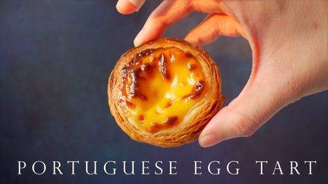 No.1!! The Best Portuguese Egg Tart | potugese | egg tart | Taste Life Portuguese Tart, Egg Tart Recipe, Portuguese Tarts, Portuguese Egg Tart, Chocolate Chia Seed Pudding, Sweet Potato Gnocchi, Easy Bacon, Yogurt And Granola, Egg Tart