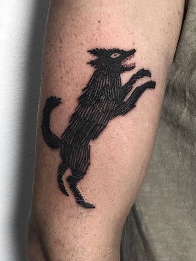 Cryptid Tattoo, Cryptic Tattoos, Ginger Fitzgerald, Funky Tattoos, Sick Tattoo, Handpoke Tattoo, Minimalist Tattoos, Next Tattoo, Celebrity Tattoos