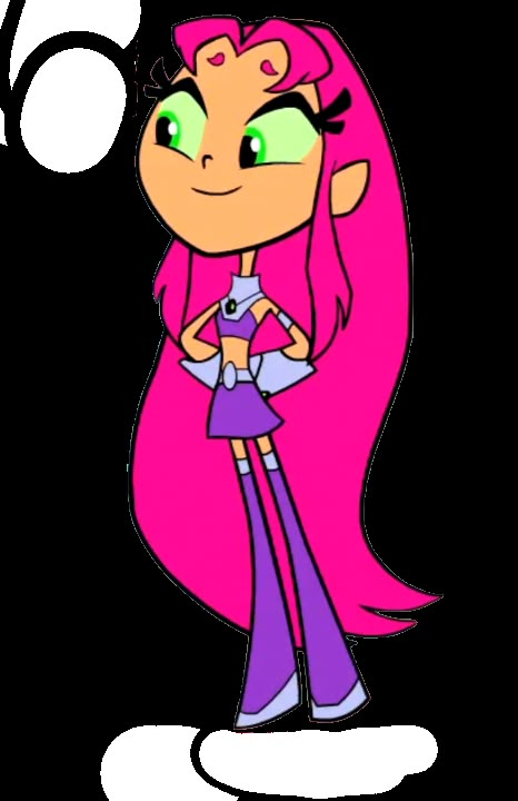 Teen Titans Drawings, Starfire Titans, Teen Titans Go Characters, Teen Titans Characters, Raven Teen Titans Go, Teen Titans Starfire, Star Fire, A Cartoon Character, Characters To Draw