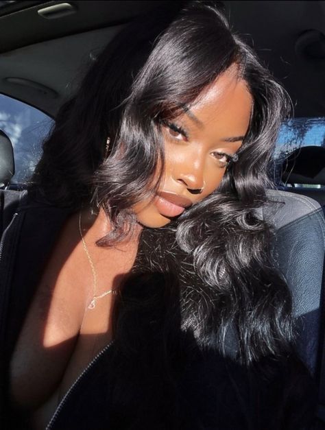 Brown Bunnies Selfie Ideas Black Women, Black Baddie Selfies, Black Bunny Outfit, Black Women Baddie, Brown Bunnies, Pretty Dark Skin, 11 November, Brown Skin Makeup, Dark Skin Beauty