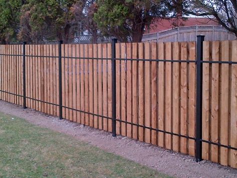 Gallery - Slipfence Dog Yard Fence, Diy Backyard Fence, Privacy Fencing, Yard Drainage, Fence Options, Wood Fence Design, Outdoor Fencing, House Fence Design, Privacy Fences