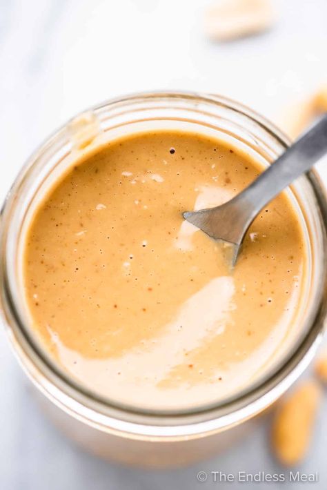 PIN TO SAVE FOR LATER! Make this peanut dressing in five minutes with kitchen-staple ingredients. It's full of flavor and delicious on crunchy salads and coleslaws. You can also use this versatile salad dressing as a marinade, dip, or stir fry sauce. #theendlessmeal #peanutdressing #peanutsauce #peanutbutterdressing #peanutsaladdressing #saladdressing #peanutbutter #thaisaladdressing #thaisalad #thai #salad #saladdressingrecipes #saladrecipes #thairecipes #peanutrecipes #peanutbutterrecipes Peanut Butter Salad Dressing Recipes, Peanut Butter Salad Dressing, Thai Peanut Salad Dressing, Peanut Salad Dressing, Crunchy Salads, Sweet Salad Dressings, Peanut Butter Salad, Thai Peanut Salad, Garlic Ginger Chicken