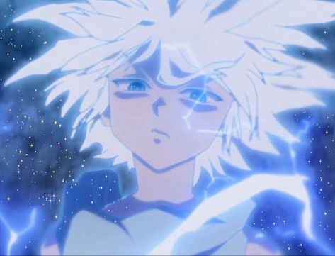 Killua Godspeed, Killua Wallpaper, Killua Zoldyck, Hunter X Hunter, Anime Character, Hair, Anime, Blue, White