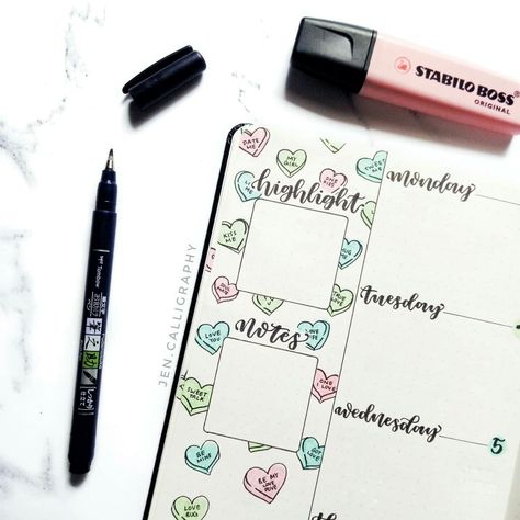 Valentine Bujo Theme, Valentines Bujo, Valentines Qoutes, Black Bujo, 2024 Journaling, February Bujo, Bujo 2023, 2024 Bujo, Journal Weekly Spread