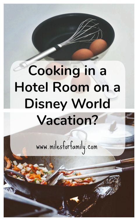 Would you ever consider cooking in a hotel room while your family is on a Disney World vacation? Find out why and how people do it. Hotel Room Cooking, Hotel Room Hacks, Hotel Cooking, Disney Hotels Room, Disney Breakfast, Disney Hotel, Disney World Secrets, Cooking Whole Chicken, Disney World Hotels