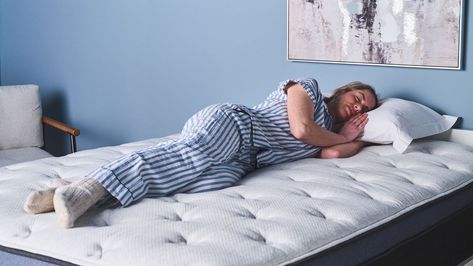 Are hybrid mattresses good for side sleepers? I'm a mattress tester – here's my take Deep Sink, Medium Tv Show, Side Sleeping, Lifestyle Hack, Soft Mattress, Side Sleeper, Hybrid Mattress, Technology Fashion, Celebrity Lifestyle