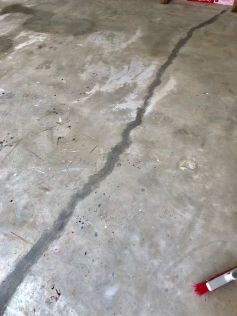 How to paint your garage floor for less than $120. - Cribbs Style Painting Garage Floors Diy, Painting Concrete Garage Floor, Black Garage Floor Paint, Paint Garage Floors Diy, Garage Floor Paint Colors, Inexpensive Garage Floor Ideas, Garage Floor Ideas Paint Concrete, Painted Carport Floor, Painted Garage Floor Ideas