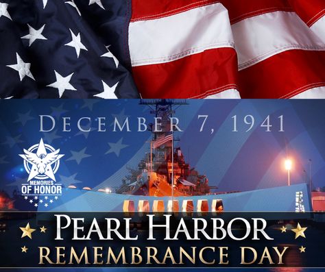 Pearl Harbor Remembrance Day December 7, 1941— a date which will live in infamy. Today, we remember all of those who lost their lives on this day 80 years ago. #PearlHarborDay #EverydayisMemorialDay #WeRemember Remember Pearl Harbor December 7, December 7th Pearl Harbor, Pearl Harbor Remembrance Day, Remembrance Day Quotes, Pearl Harbor 1941, December 7 1941, Remember Pearl Harbor, Pearl Harbor Day, I Love America