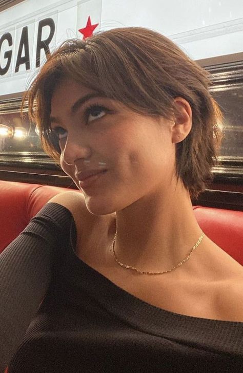 50 Striking Pixie Cut Hairstyles: Short and Chic (Gallery & Video) | 50 Stunning & Aesthetic Pixie Cut Hairstyles to achieve that Chic Look | Hair Trends 2024 | Hairstyles For Short Hair- Wavy, Curly, Straight, Medium, Punk, and More Cut Hairstyles, Really Short Hair, Hair Inspiration Short, Haircut Inspiration, Girl Haircuts, Short Haircut, Short Hair Haircuts, Cut My Hair, Medium Length Hair Cuts