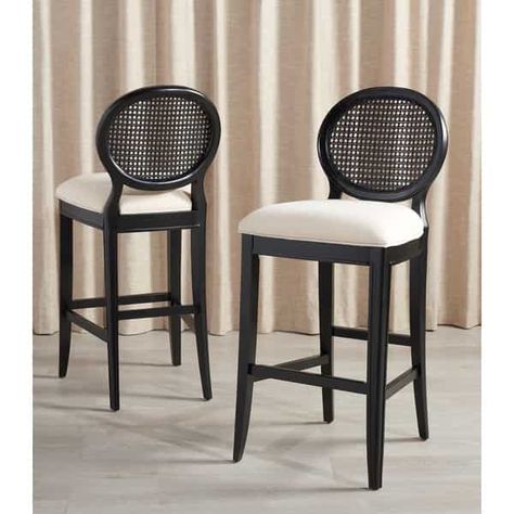 Bed Bath & Beyond | The Best Deals Online: Furniture, Bedding, Rugs, Kitchen Essentials & More Louis Xvi Chair, Black Counter Stools, Rattan Counter Stools, Spindle Dining Chair, Leather Counter Stools, French Elegance, Black Bar Stools, Stools With Backs, Desk And Chair Set