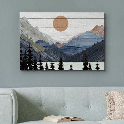 Lath Art, Landscape Farmhouse, Adventure Decor, Forest Nature, Camper Vans, Building Ideas, Hanging Posters, Mountain Wall Art, Pine Forest