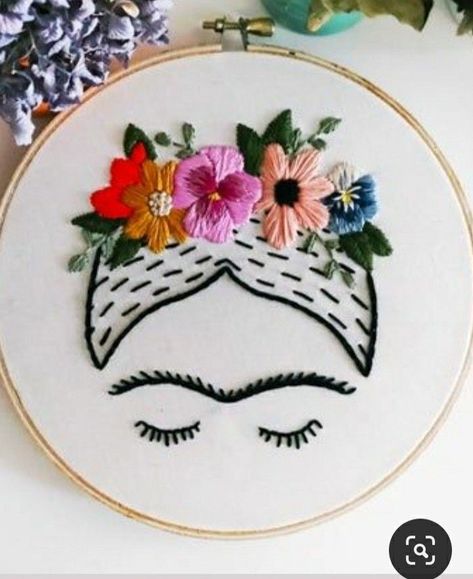 Chest Tattoo Ideas, Hand Embroidery Patterns Flowers, Floral Embroidery Patterns, Punch Needle Patterns, Diy Embroidery Patterns, Pola Sulam, Hand Embroidery Projects, Hand Embroidery Flowers, Punch Needle Embroidery