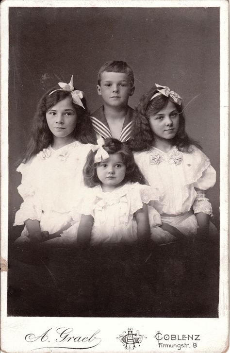 Four Siblings  —   (1238x1900) Victorian Sailor, Four Siblings, Sibling Photography, Sailor Suit, Vintage Cards, Back In The Day, Old Photos, Flower Girl Dresses, Crown Jewelry