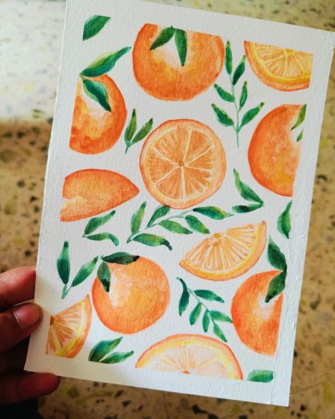 Tasty Tangerine 🍊🤤 Prints available! . #summercolors #summeronmymind #orange #art #artsyaesthetic #mindfulart #prints #freshcolors #happniess Tangerine Drawing, Oranges Drawing, Orange Drawings, Citrus Watercolor, Watercolour Orange, Oranges Watercolor, Orange Drawing, Watercolor Orange, Watercolour Ideas