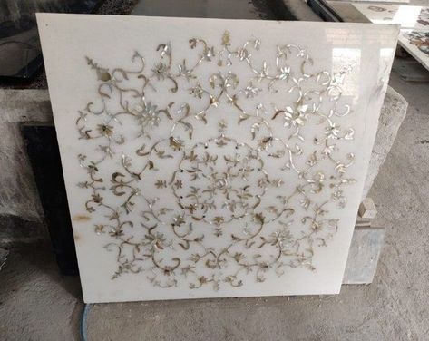 Marble Center Table, White Marble Coffee Table, White Marble Table Top, Coffee Table Top, White Marble Table, Mother Of Pearl Inlay, Marble Table Top, Marble Inlay, Pearl Inlay