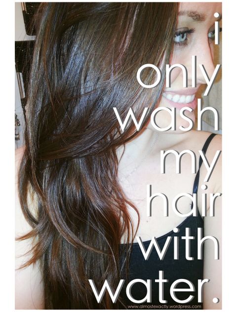 No Shampoo Method, Water Only Hair Washing, No Poo Hair, Hair Washing, Low Maintenance Hair, Texturizer On Natural Hair, Favorite Hairstyles, Hair Routines, Washing Hair