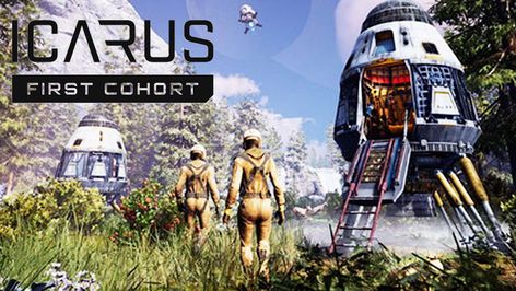 Gamespot Photo - Check out the launch trailer for Icarus First Cohort a game made by RocketWerkz who developed DayZ. The Lament Of Icarus, Daedalus And Icarus Story, Before Icarus Fell He Flew, Icarus Game, Icarus Fell, Xbox One, Trailer, Product Launch