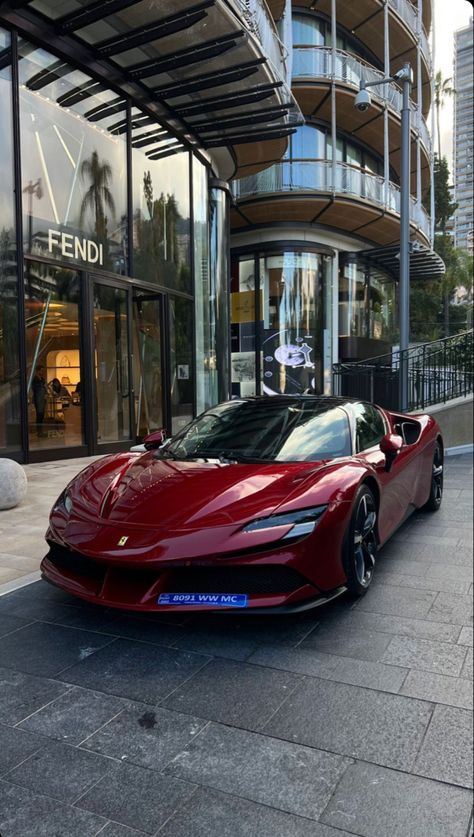 Red Porsche Aesthetic, Ferrari Rouge, Carros Vintage, Red Ferrari, Car Organization, Ferrari California, Lux Cars, Ferrari 488, Super Luxury Cars