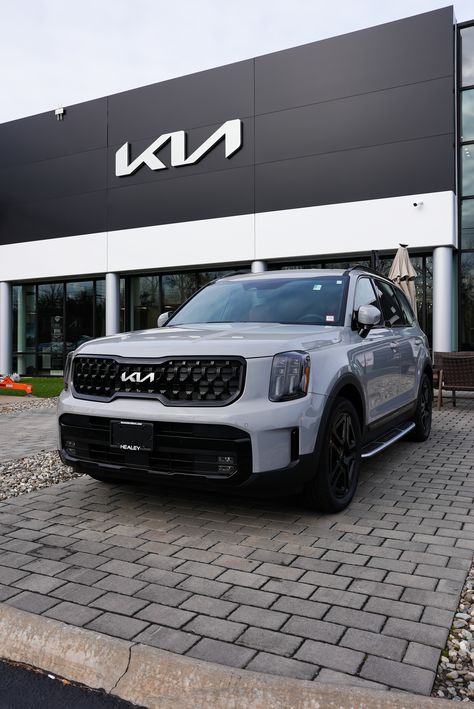 Envision yourself taking the wheel of this breathtaking Wolf Gray 2024 Kia Telluride with a Terracotta Leather interior! (Stock#: K40096) 🚗✨ Make this dream a reality - come see it for yourself today! 💫 #gray #hvny #healeybrothers #hudsonvalleyny #explorepage #kia #kiatelluride Kia Telluride X Pro, Kia Telluride Blacked Out, Kia Telluride Aesthetic, Kia Telluride 2024, 2025 Kia K5, Black Kia Telluride, Kia Telluride Interior, Vision Board Book, Kia Telluride