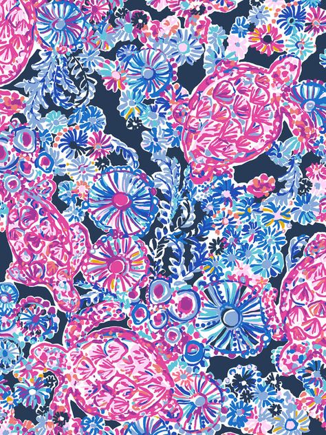 High Tide Navy In Turtle Amazement Lilly Prints, Lilly Pulitzer Prints, Fun Aesthetic, Mother Daughter Dresses Matching, Shop Prints, Print Iphone, Navy Print, High Tide, Sandbox