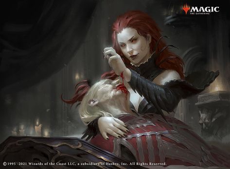 Edgar Markov, Mtg Vampire, Awakening Art, Richard Wright, The Vampire Chronicles, Mtg Art, To My Friends, Magic The Gathering Cards, Vampire Art