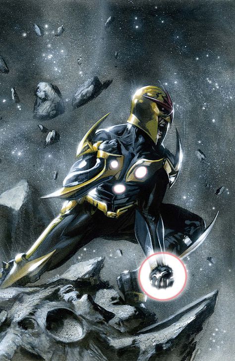 ANNIHILATION: NOVA #4 By Gabriele Dell'Otto #Comics #Illustration #Drawing Richard Rider, Nova Marvel, Dell Otto, Marvel Nova, Film Marvel, Comics Anime, Comic Characters, Marvel Comic Universe, Marvel Comic Books