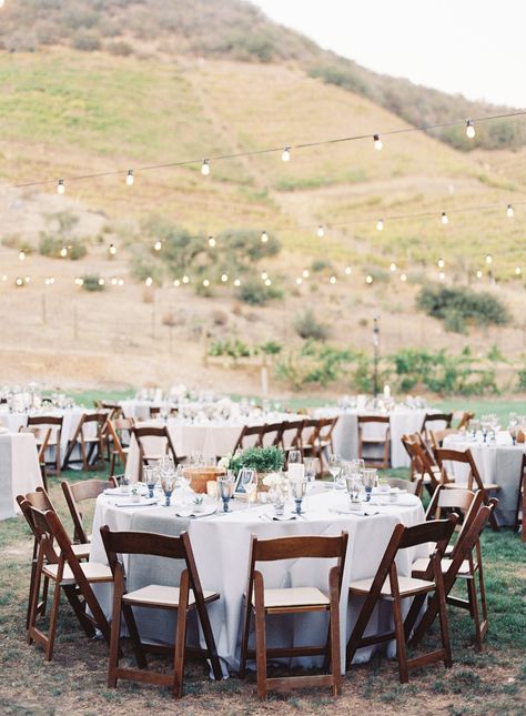 Photography: Caroline Tran - www.carolinetran.net  Read More: http://www.stylemepretty.com/2015/05/19/blush-gray-elegant-vineyard-wedding/ Brown Chairs Wedding, Round Wedding Tables, Chairs Wedding, Table Inspiration, Deco Boheme, Wedding Planning Advice, Wedding Los Angeles, Wedding Event Planning, Vineyard Wedding